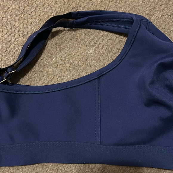 Navy Blue Soma Embraceable Wireless Unlined Bra 36DD Like New - Picture 6 of 8